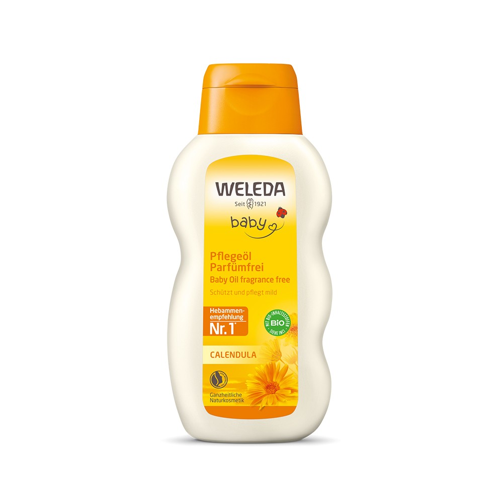 WELEDA Baby Calendula medetkų kūno aliejus 200 ml