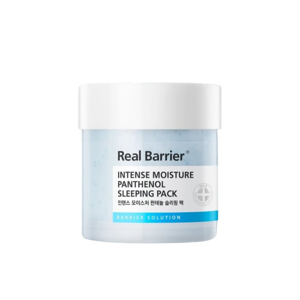 Real Barrier Intense Moisture Panthenol Sleeping Pack - Miego Kaukė Su Pantenoliu