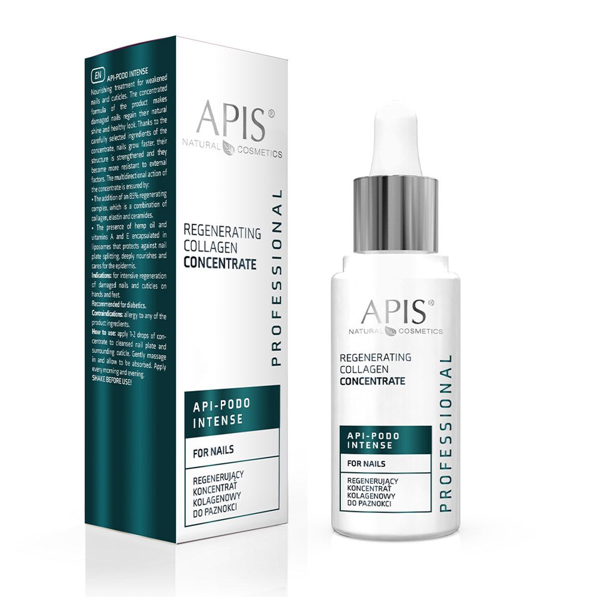 APIS API-PODO nagus regeneruojantis kolageno koncentratas, 30 ml