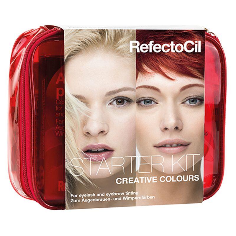 RefectoCil Starter Kit Creativ Colours - rinkinys antakiams ir blakstienoms dažyti