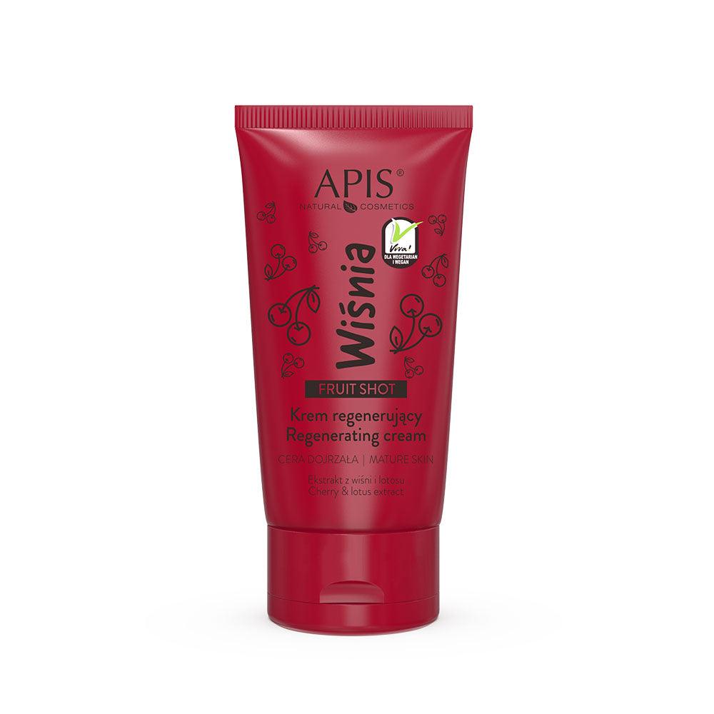 APIS Fruit Shot, Cherry regeneruojantis veido kremas 50 ml