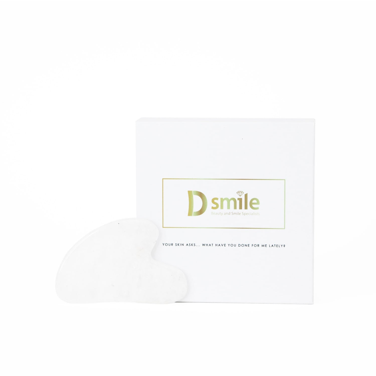 "Dsmile" kalnų krištolo gua sha akmenėlis