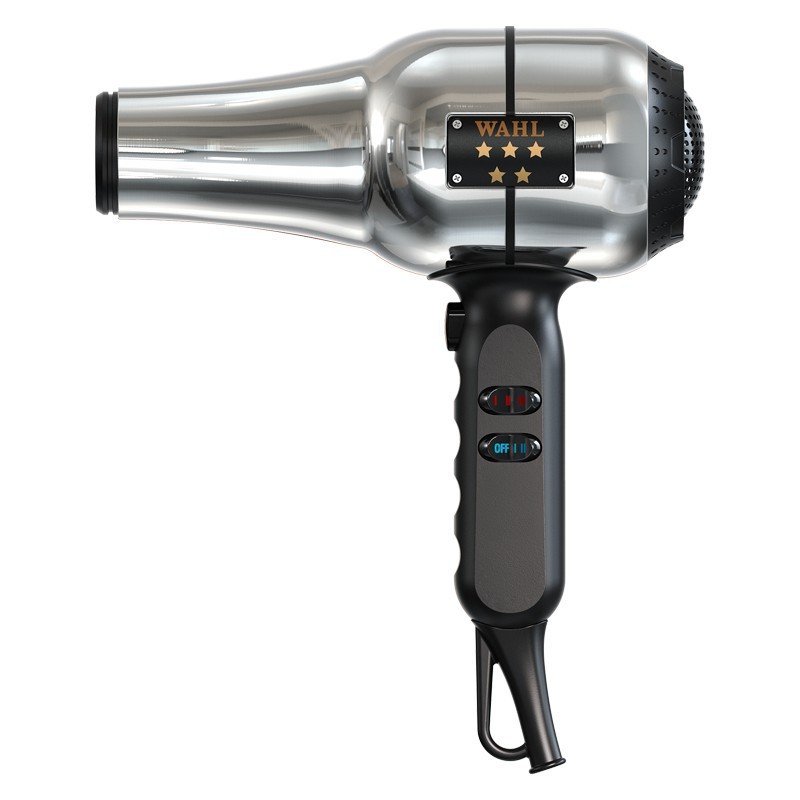 Profesionalus plaukų džiovintuvas WAHL Professional 5 Star Series Barber Dryer Retro 2200 W Silver, WAHP4317-0470, su jonų technologija