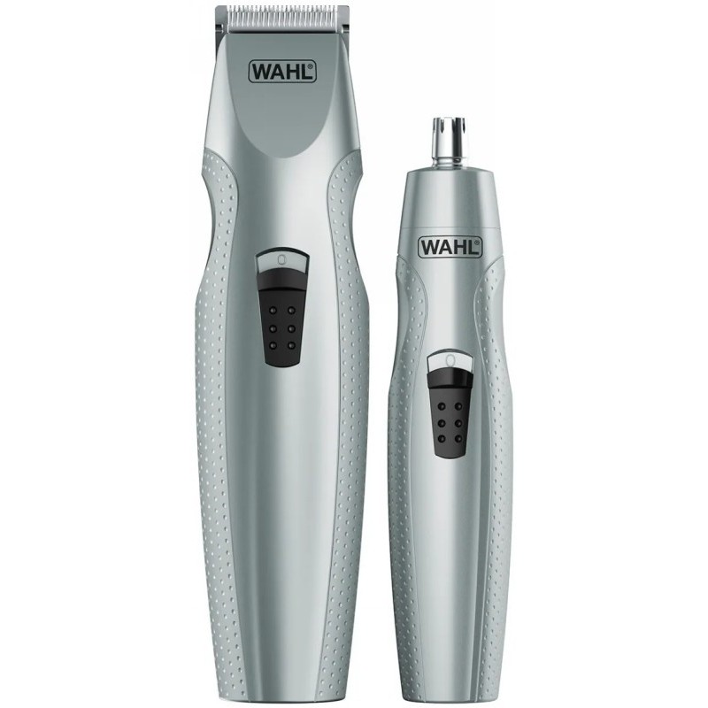 Daugiafuncis prietaisas WAHL Home Mustache & Beard Trimmer Duo WAH05606-308, sidabro spalvos