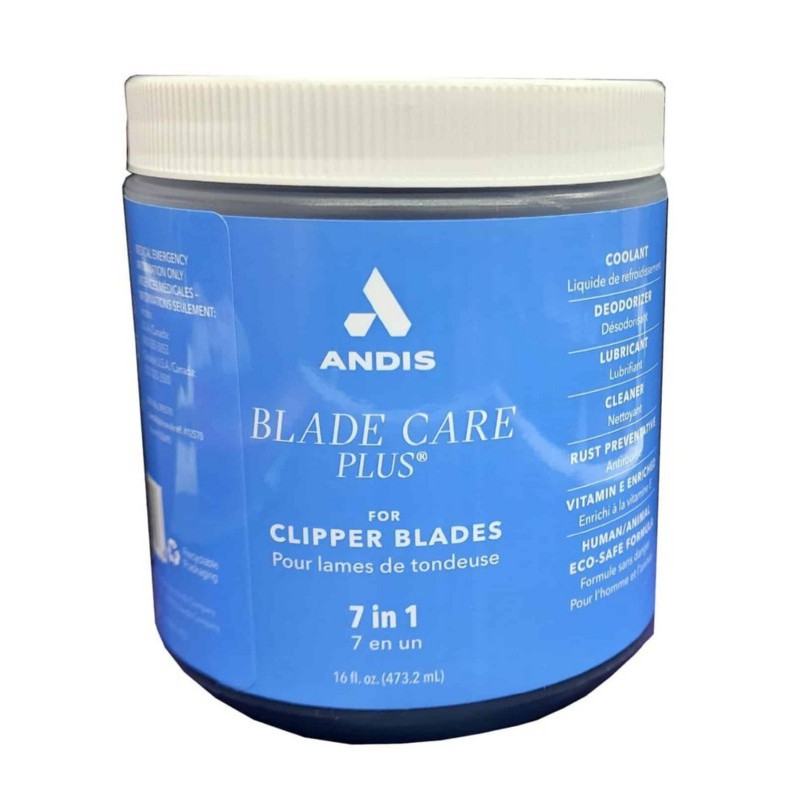 Kirpimo mašinėlių peiliukų priežiūros priemonė Andis Blade Care Plus 7 in 1 AN-12570, 473,2 ml