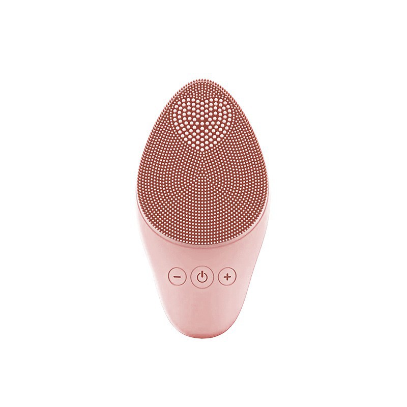 Įkraunamas veido odos valymo šepetėlis Be Osom Face Cleansing Brush Pink BEOSOM1008CB, masažuojantis, giliai valo odą, rožinis