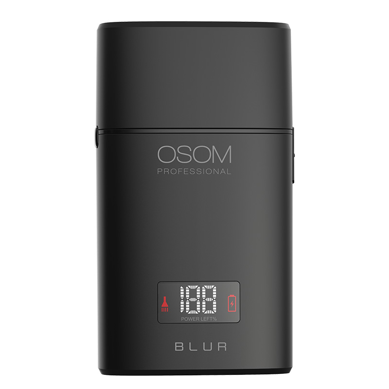 Profesionali plaukų skutimo mašinėlė OSOM Professional BLUR Foil Shaver OSOMP7BL, juodos spalvos
