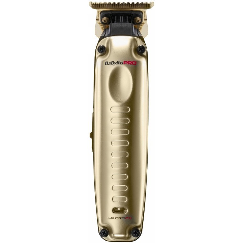 Įkraunama plaukų kirpimo-kantavimo mašinėlė-trimeris BaByliss PRO 4 Artists Lo-ProFX High Performance Trimmer Gold FX726GE, aukso spalvos