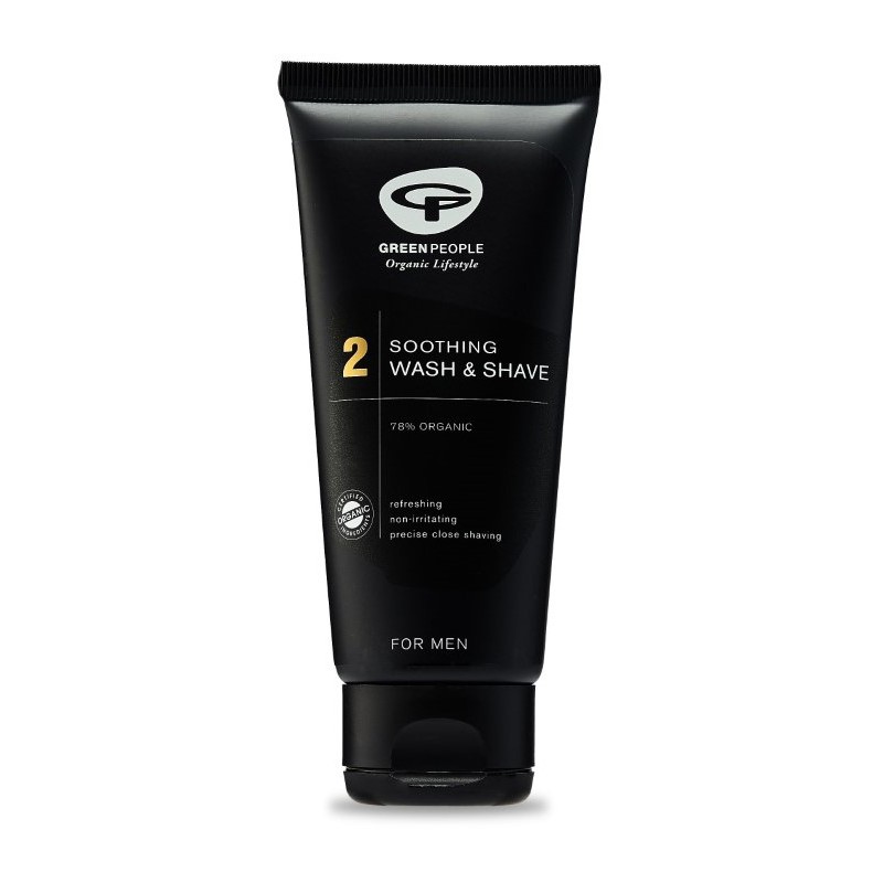 Raminantis skutimosi gelis vyrams Nr. 2 GREEN PEOPLE, 100 ml