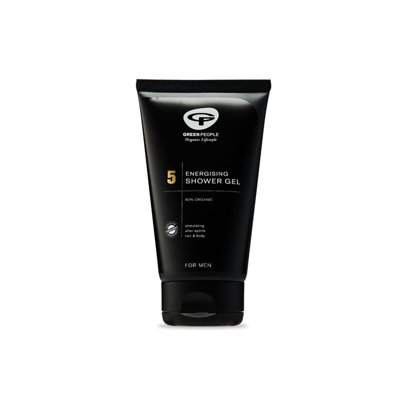 Energizuojantis dušo gelis vyrams Nr. 5 GREEN PEOPLE, 150 ml
