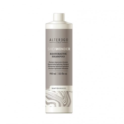 Alter Ego Italy Shewonder Restorative Shampoo Regeneruojamasis-drėkinamasis plaukų šampūnas, 950ml
