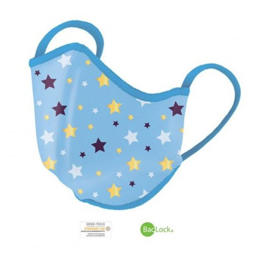 Norwex Face Mask Vaikiška daugkartinio naudojimo veido kaukė, All The Stars