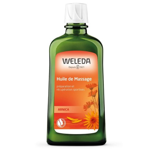 Weleda Arnica Massage Oil Masažo aliejus kūnui su arnika, 200ml