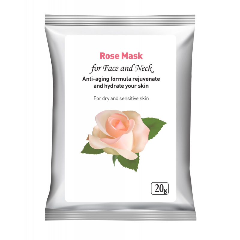 Ajurvedinė veido kaukė "Rose" HERBALS, 20 g