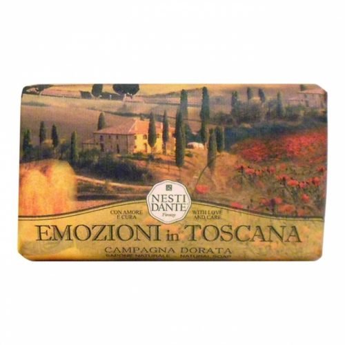 Tualetinis muilas NESTI DANTE EMOZIONI IN TOSCANA CAMPAGNA DORATA, 250 g