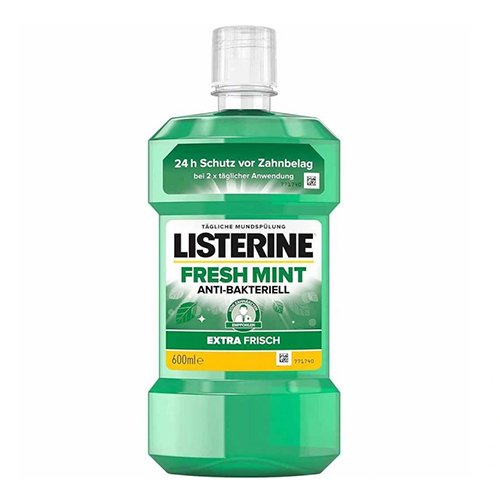 Burnos skalavimo skystis LISTERINE FRESH MINT, 600 ml