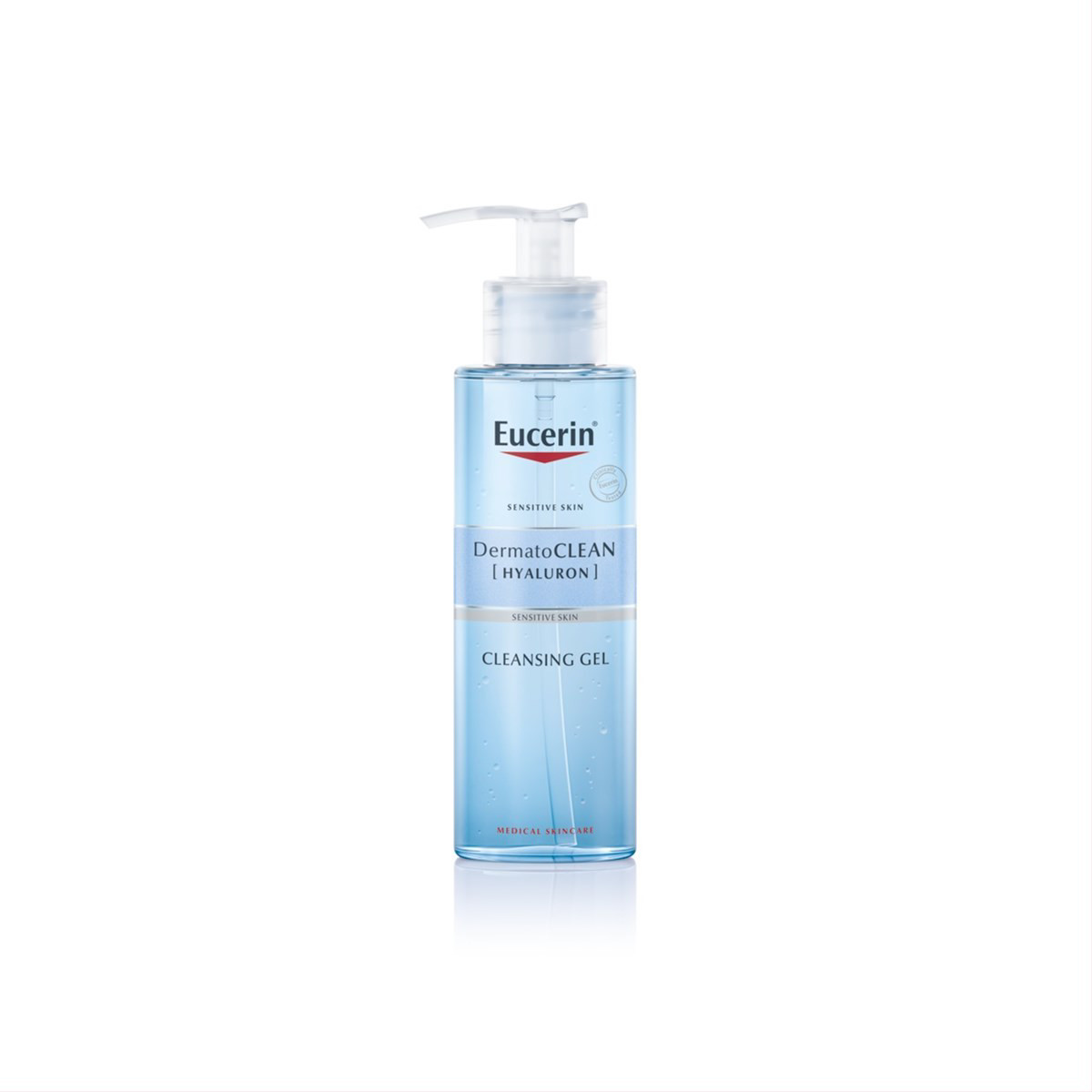 EUCERIN DERMATOCLEAN, prausimosi gelis, 200 ml