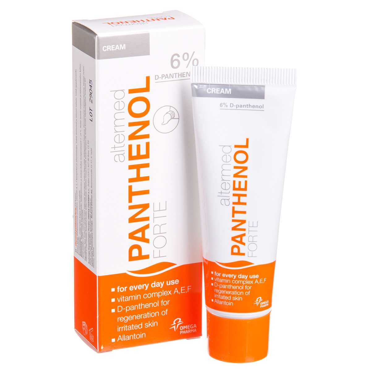 ALTERMED PANTHENOL FORTE 6%, kremas, 30 g