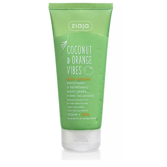 ZIAJA KOKOSŲ - APELSINŲ KŪNO PUTOS 200 ml