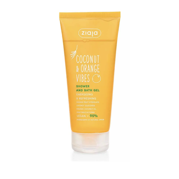 ZIAJA KOKOSŲ - APELSINŲ KŪNO PRAUSIMOSI ŽELĖ 200 ml