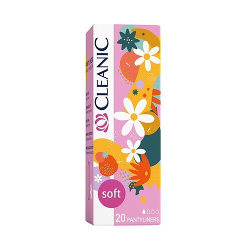 Higieniniai įklotai CLEANIC SOFT, 20 vnt.