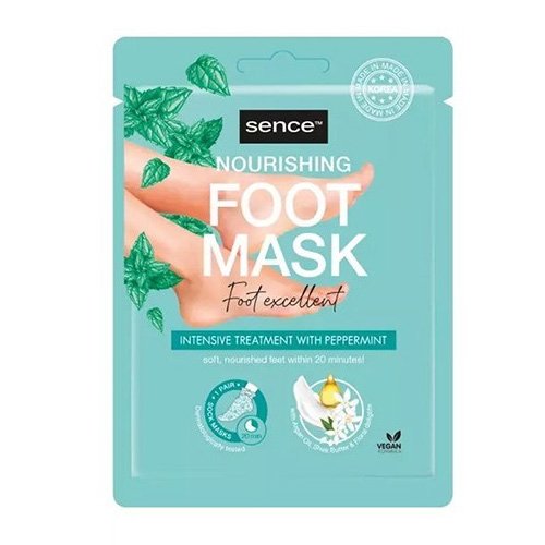Pėdų kaukė-kojinės SENCE NOURISHING FOOT MASK, 18 g