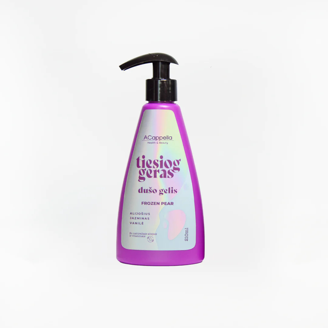 ACappella TIESIOG GERAS dušo gelis, FROZEN PEAR, 210 ml