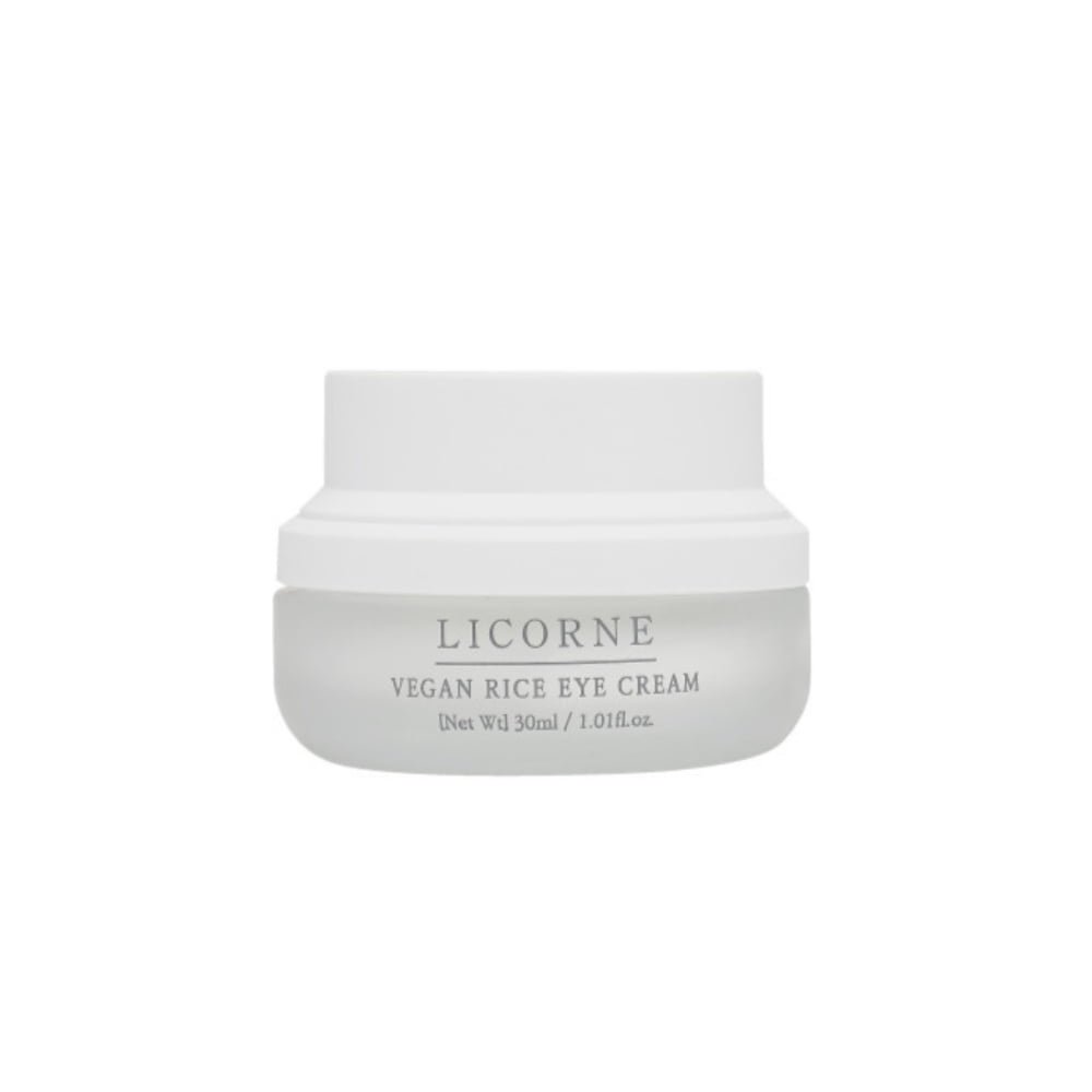 Licorne Vegan Rice Eye Cream - Paakių Kremas Su Ryžių Ekstraktu