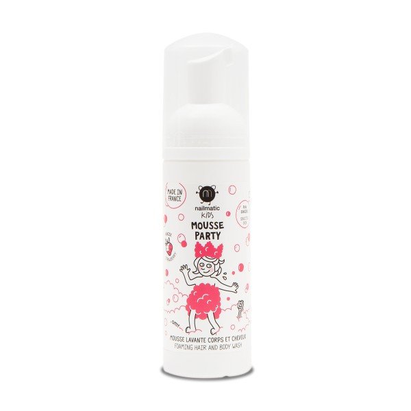 Putojantis plaukų ir kūno prausiklis 'STRAWBERRY', 150ml