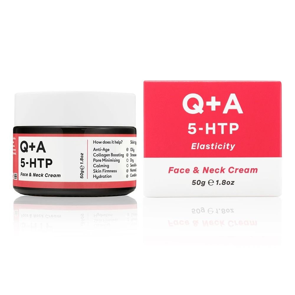 5-HTP Veido ir kaklo kremas, 50ml