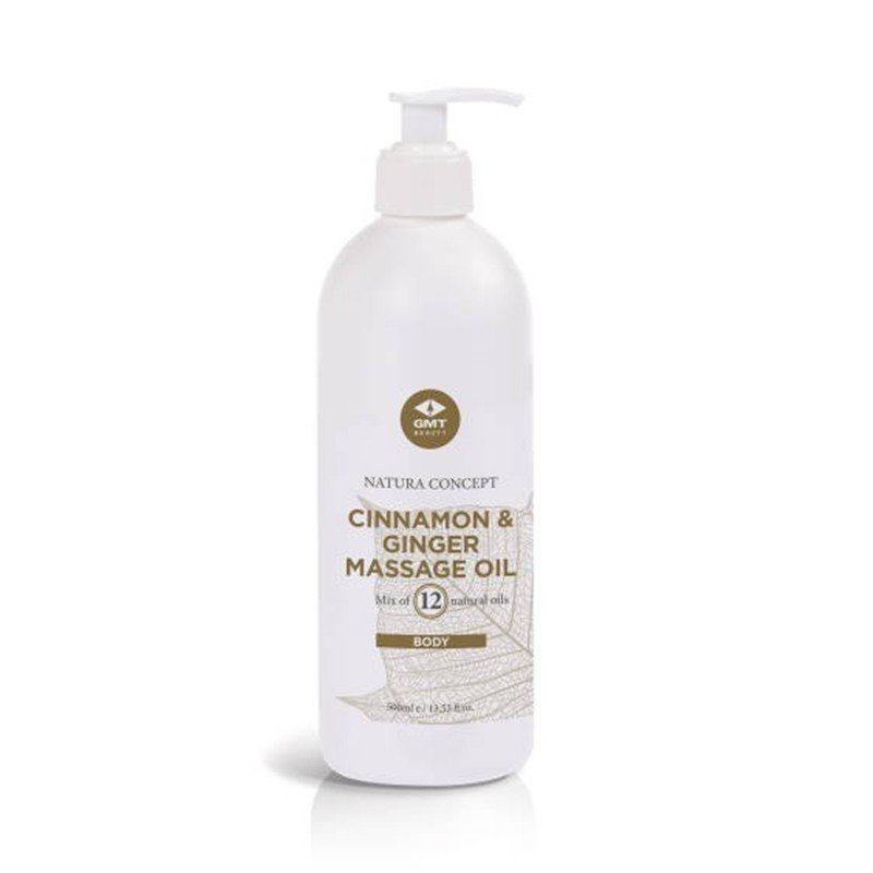 Masažo aliejus su cinamonu ir imbieru, 500 ml