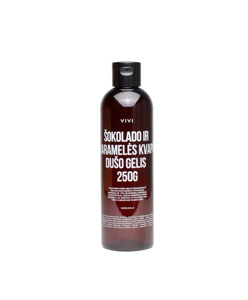 Šokolado ir karamelės kvapo dušo gelis 250g