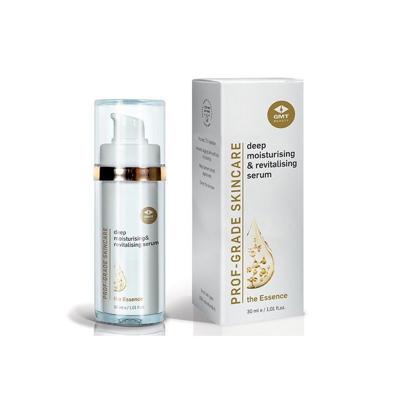 Giliai drėkinantis ir atgaivinantis veido serumas, 30 ml
