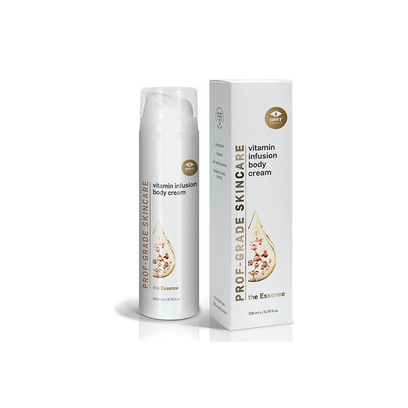 Drėkinamasis kūno kremas su vitaminais, 200 ml