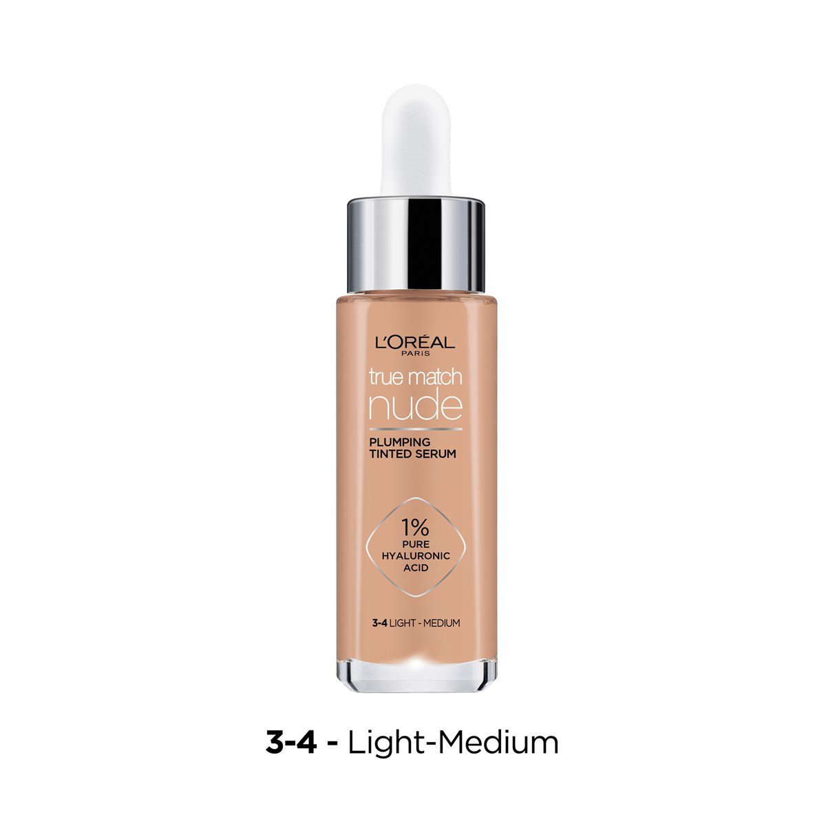 L'OREAL PARIS TRUE MATCH SERUM,  3-4, makiažo pagrindas
