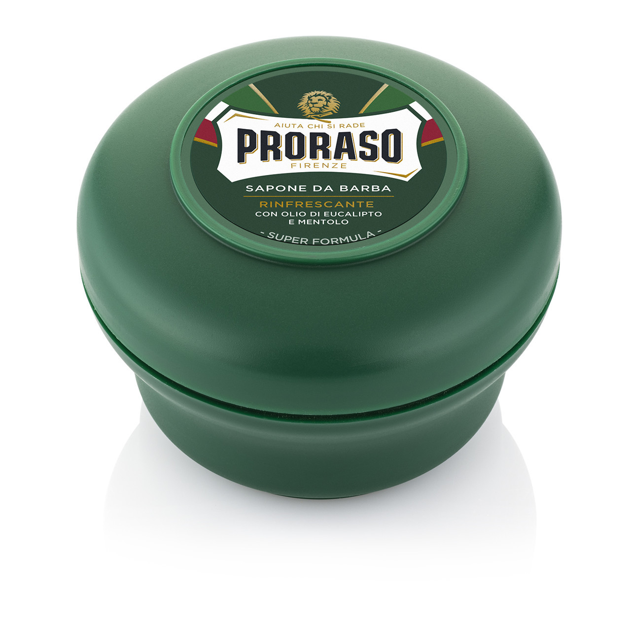 PRORASO GREEN SHAVING SOAP, gaivinantis skutimosi muilas, 150ml