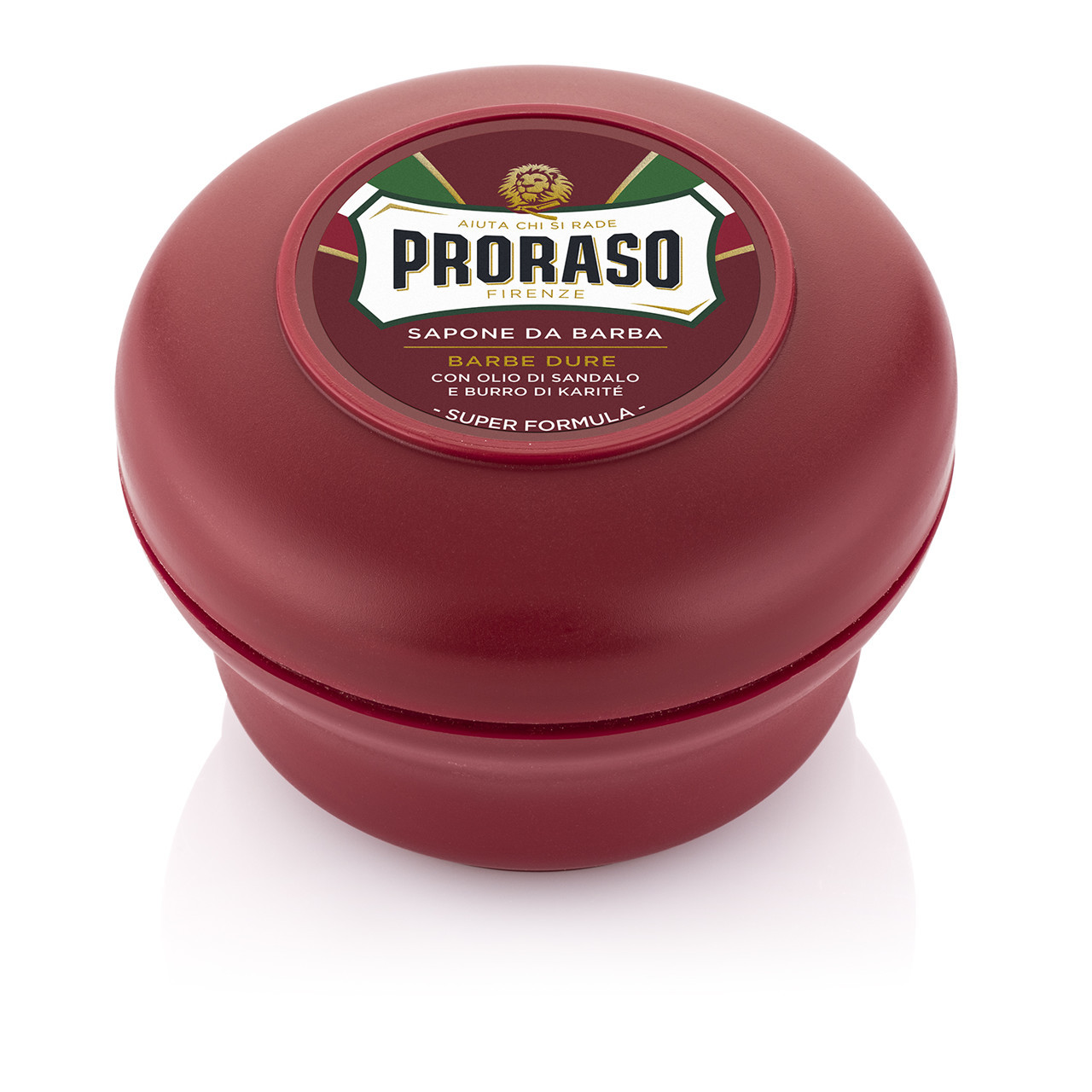 PRORASO RED SHAVING SOAP, maitinantis skutimosi muilas, 150ml