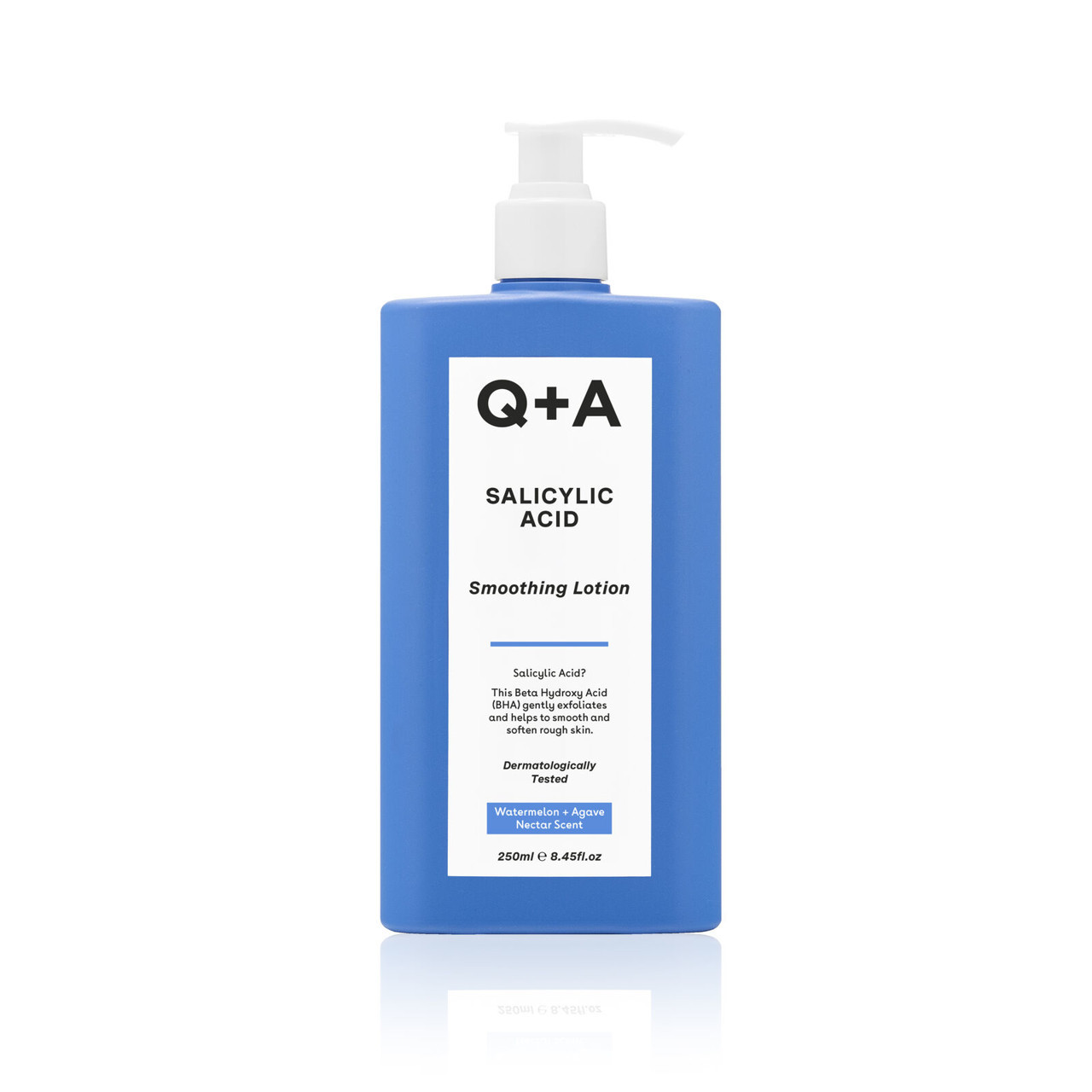 Q+A SALICYLIC ACID SMOOTHING LOTION, kūno losjonas su salicilo rūgštimi, 250ml