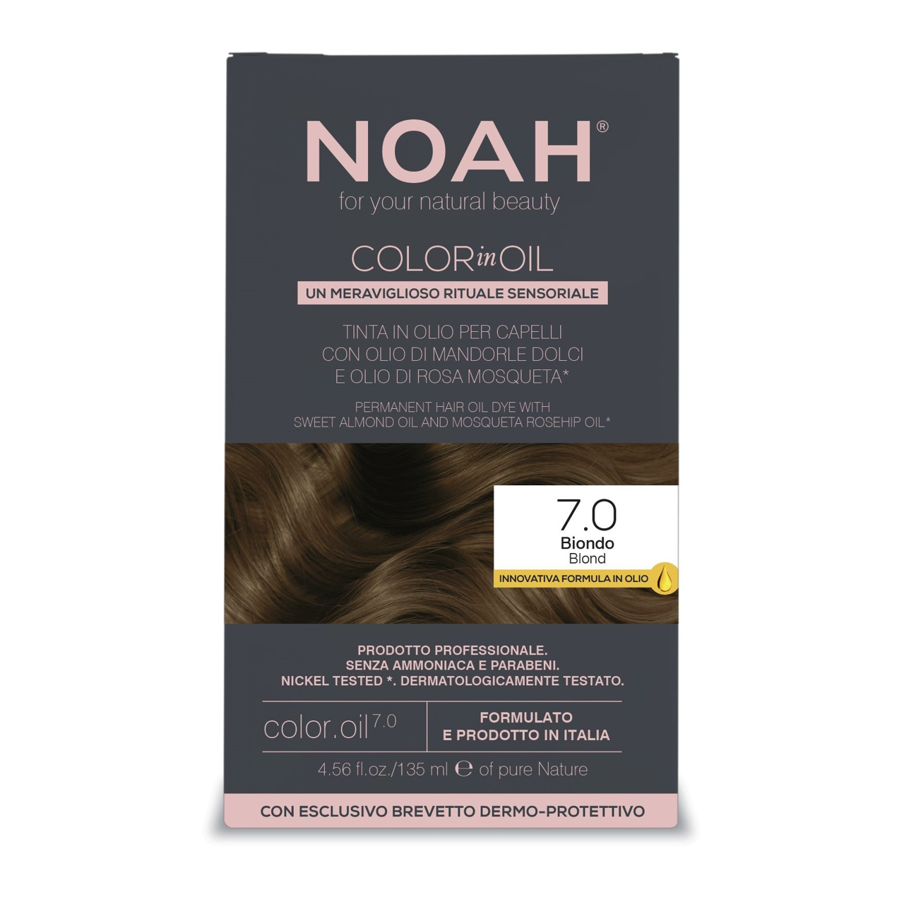 NOAH Color In Oil 7.0 Aliejiniai plaukų dažai, 135ml