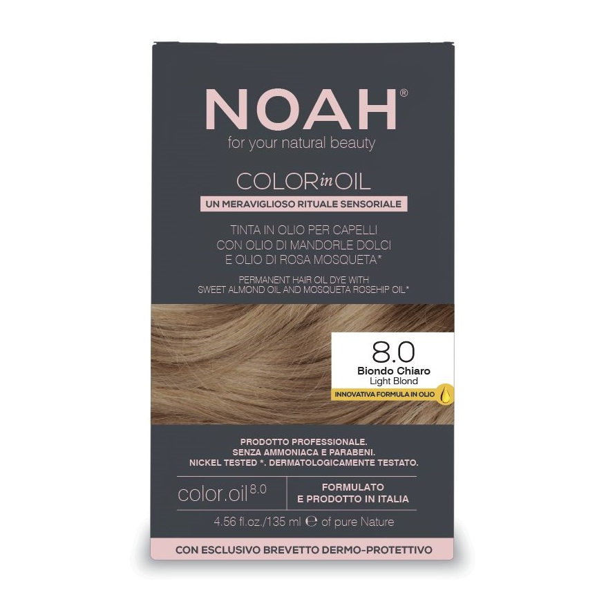 NOAH Color In Oil 8.0 Aliejiniai plaukų dažai, 135ml