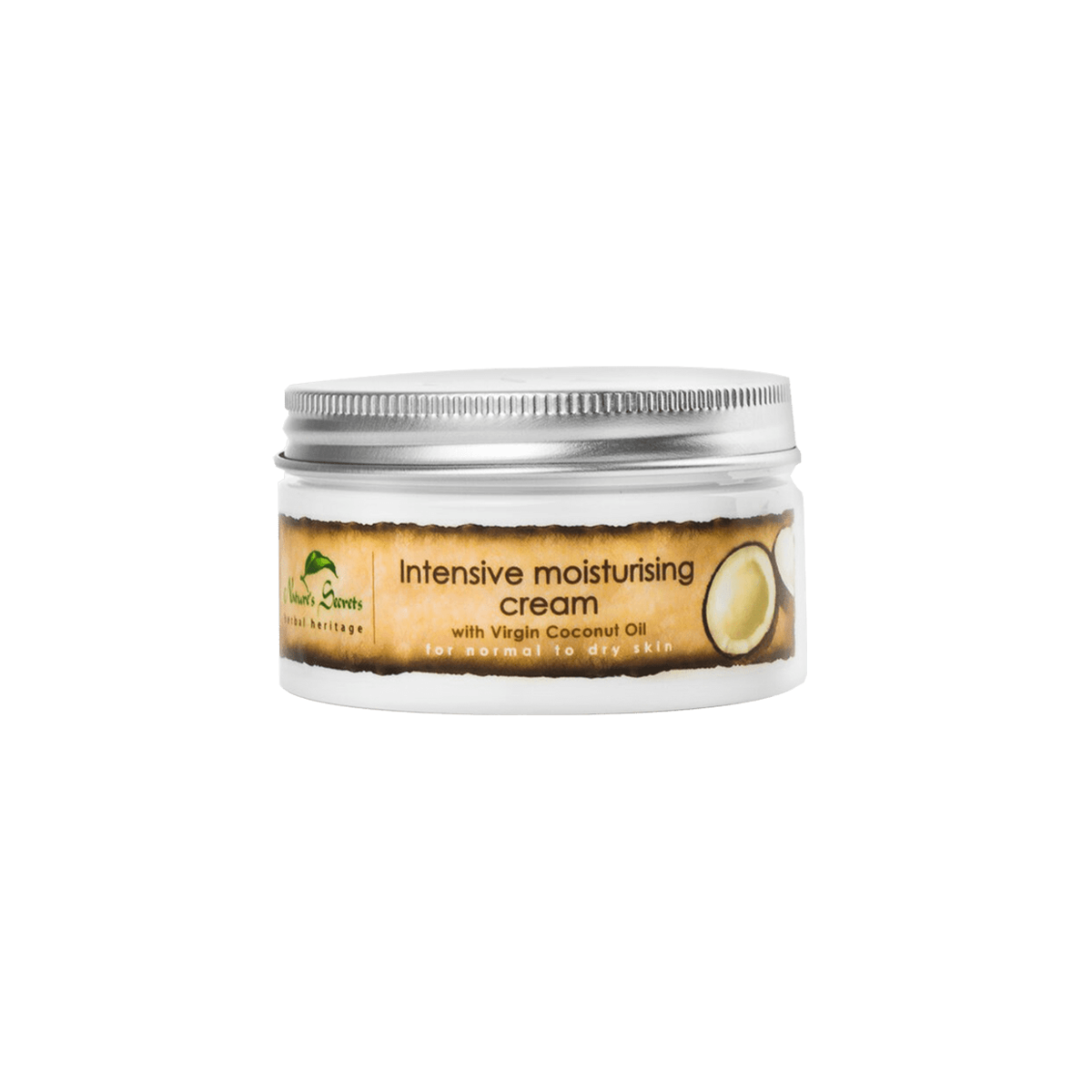 Nature's Secrets intensyvaus poveikio drėkinamasis veido kremas su kokosų aliejumi, 100 ml