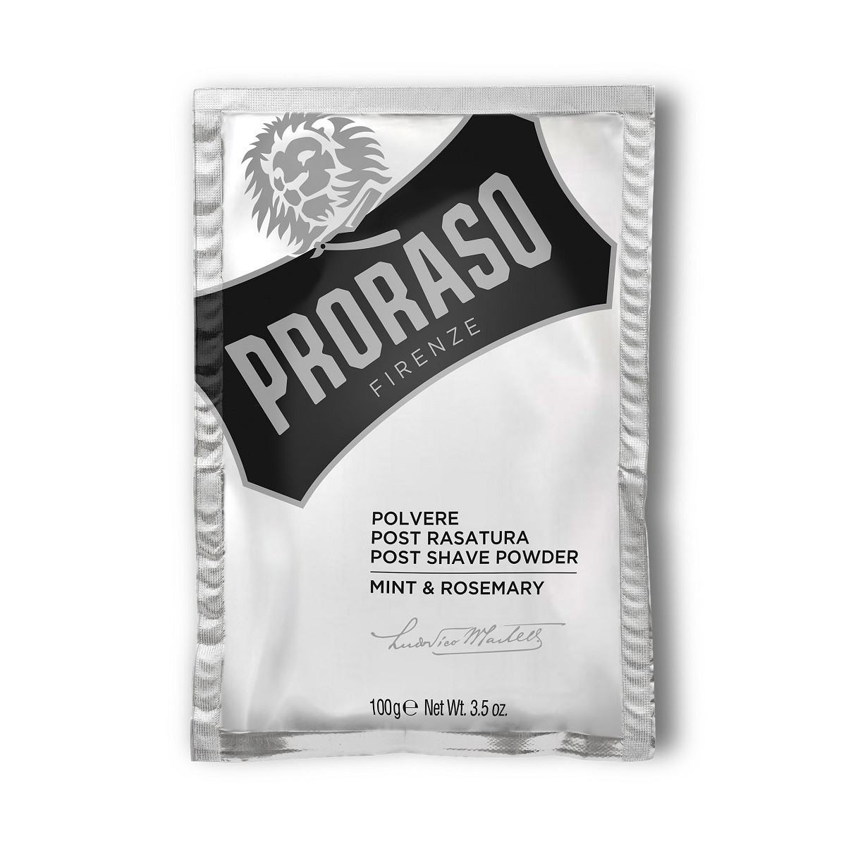 PRORASO POST SHAVE POWDER, pudra po skutimosi, 100g