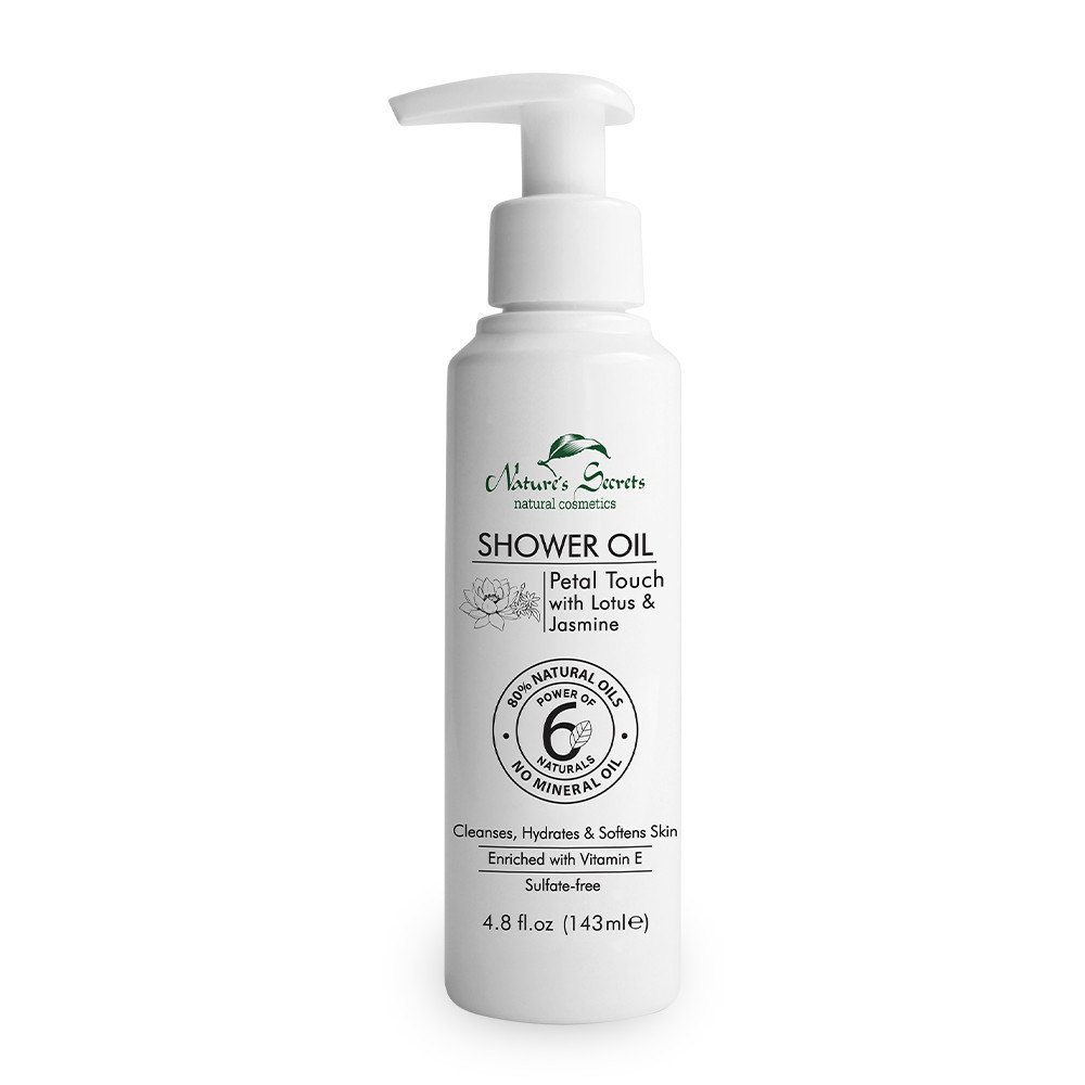 Nature’s Secrets aliejinis prausiklis kūnui su jazminais ir lotosu, 143 ml