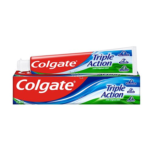 Dantų pasta COLGATE TRIPLE ACTION, 75 ml