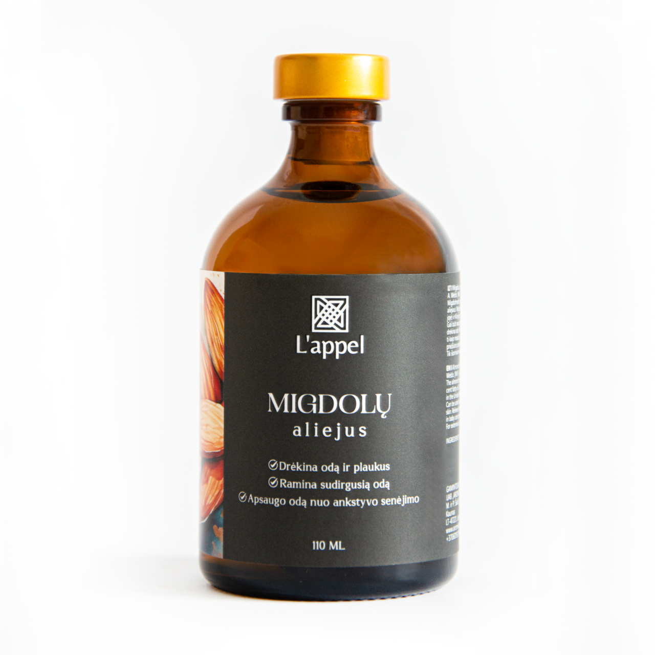 LAPPEL, Migdolų aliejus, 110 ml