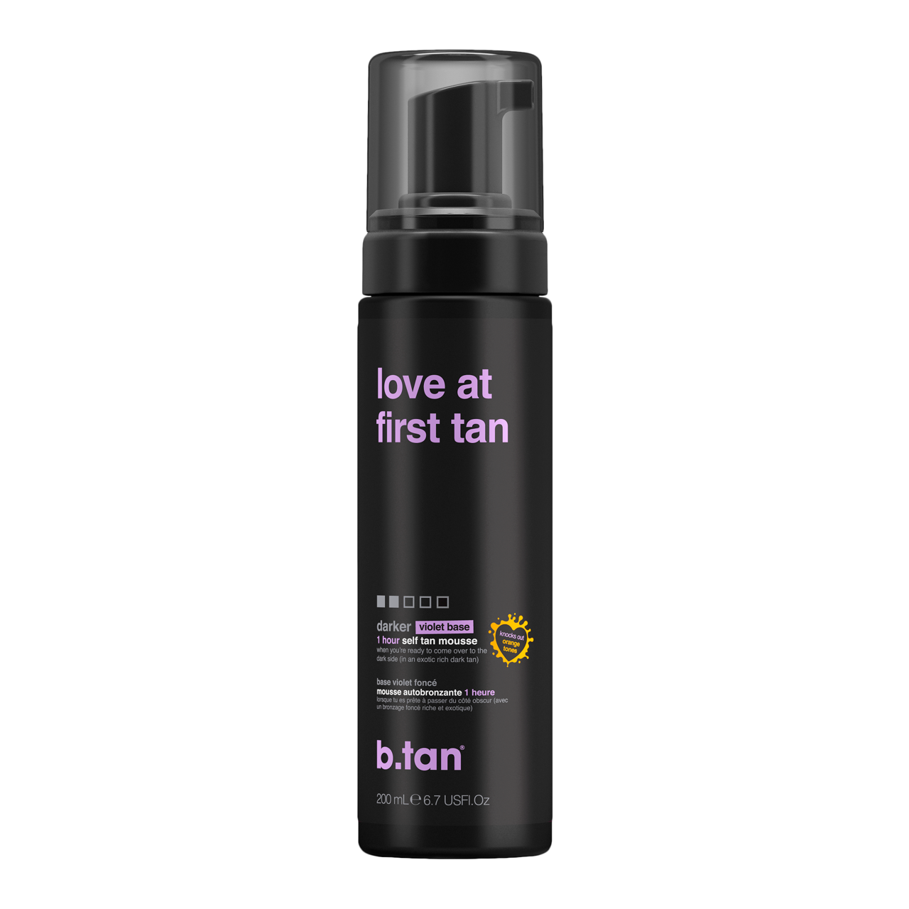 B.TAN LOVE AT FIRST TAN savaiminio įdegio putos, 200 ml