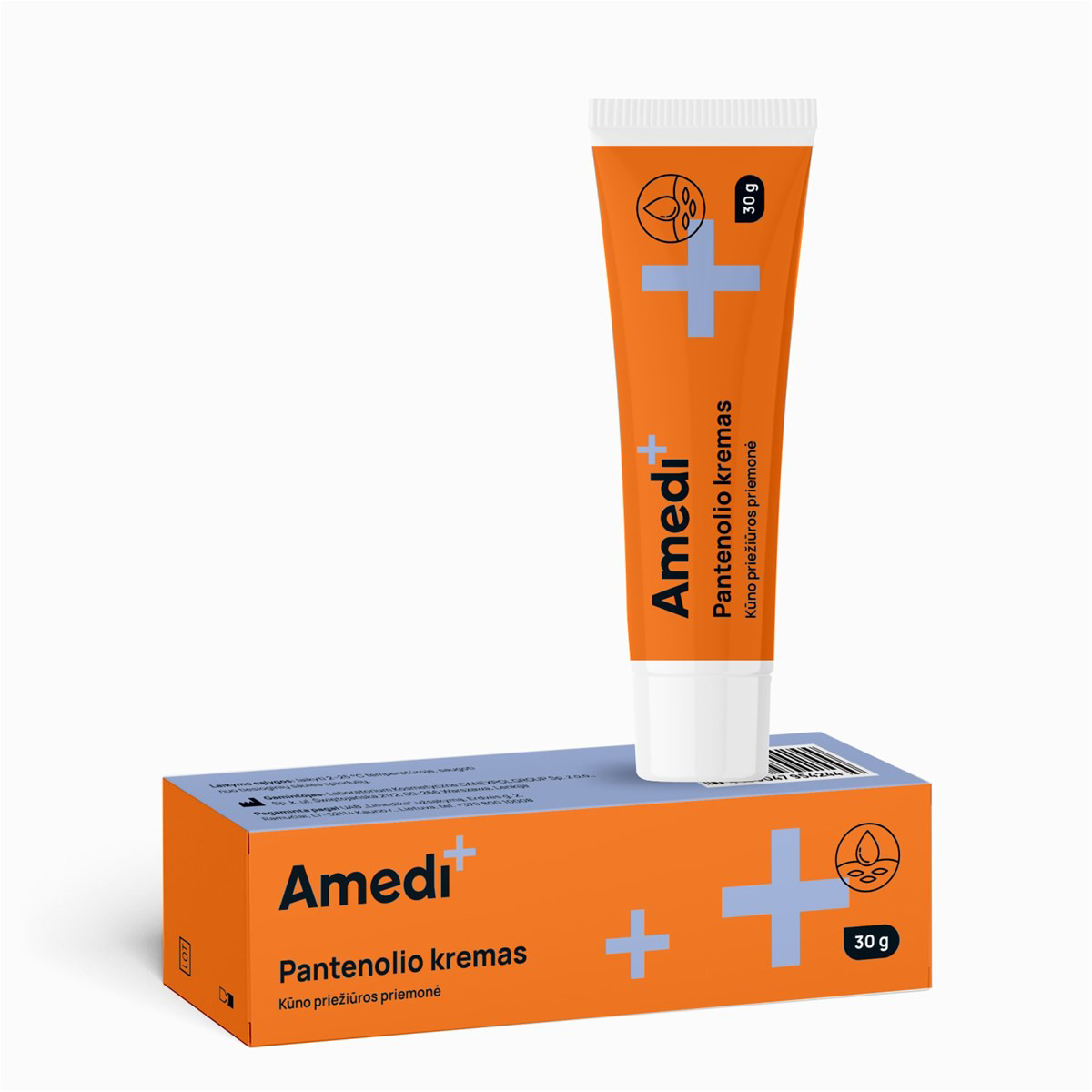 AMEDIPLUS, pantenolio kremas, 30 g