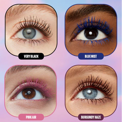 Maybelline New York Lash Sensational Sky High Pink Air Blakstienų tušas, Plum Twilight