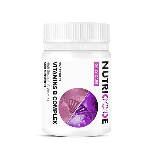 Nutricode Daily Care VITAMINS B COMPLEX (Galiojimas 2025-10-16)