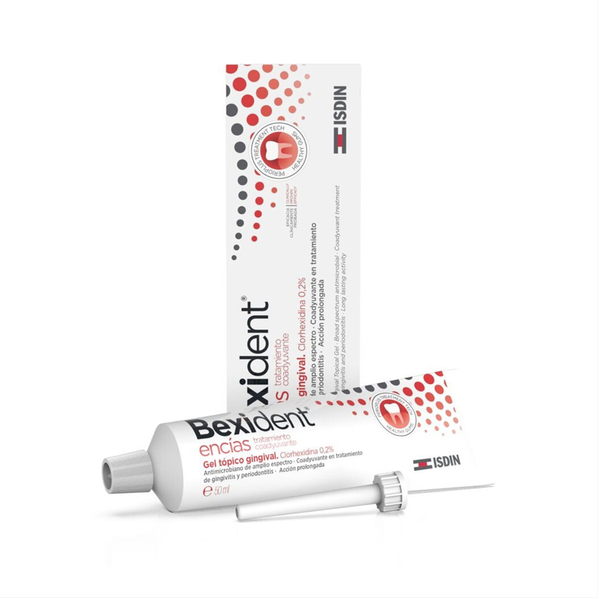 ISDIN BEXIDENT TOPICAL GEL, burnos ertmės gelis su 0,2 proc. chlorheksidino, 50ml